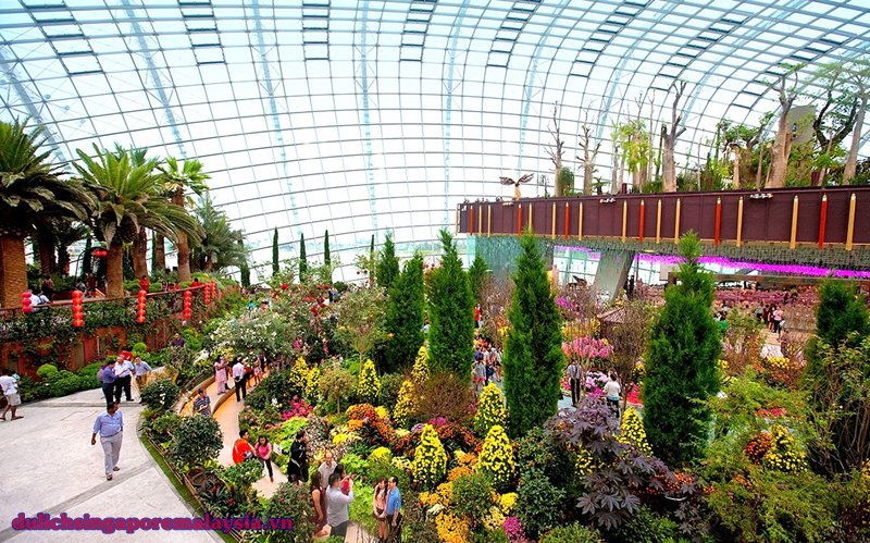 vườn năng lượng garden by the bay singapore