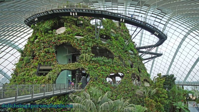 vườn năng lượng garden by the bay singapore