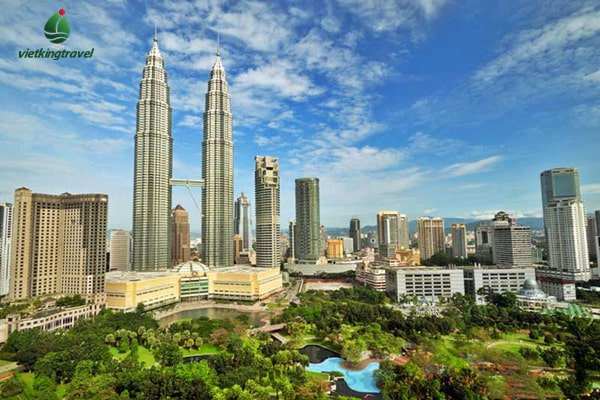 Tháp đôi Petronas Twin towers 