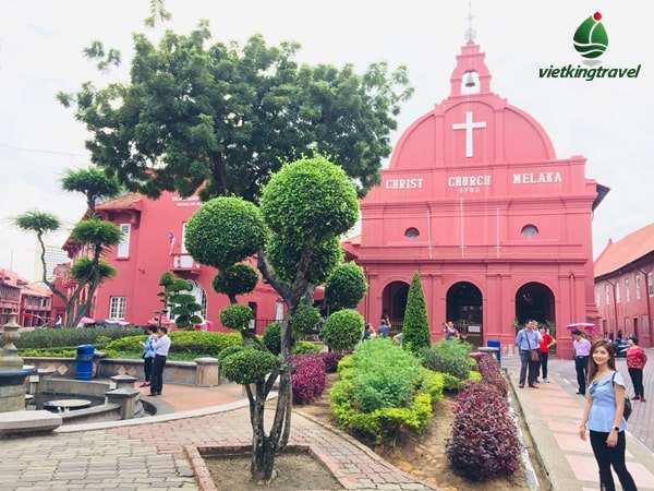 phố cổ Malacca malaysia