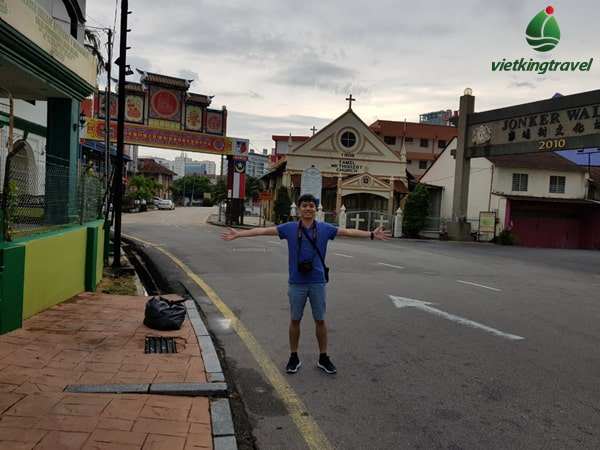 phố cổ Malacca malaysia
