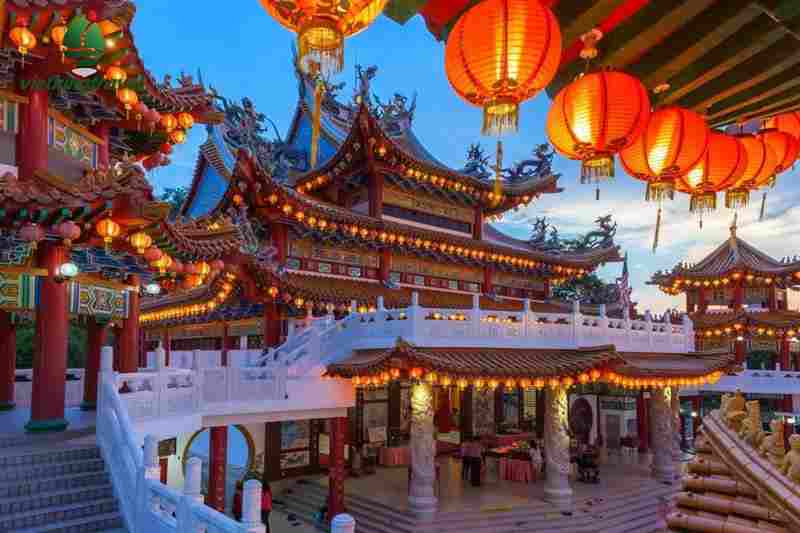 Du lịch singapore malaysia tết nguyên đán 2020 khám phá chùa bà thiên hậu Malaysia